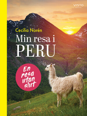 cover image of Min resa i Peru